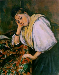 Ein italienisches Mädchen, ca. 1900